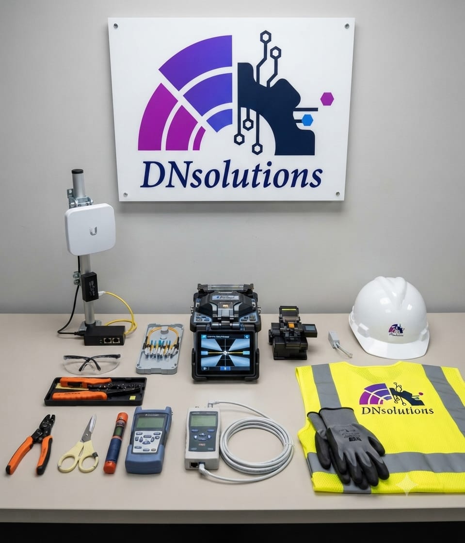 Equipamentos de Telecomunicação e EPIs